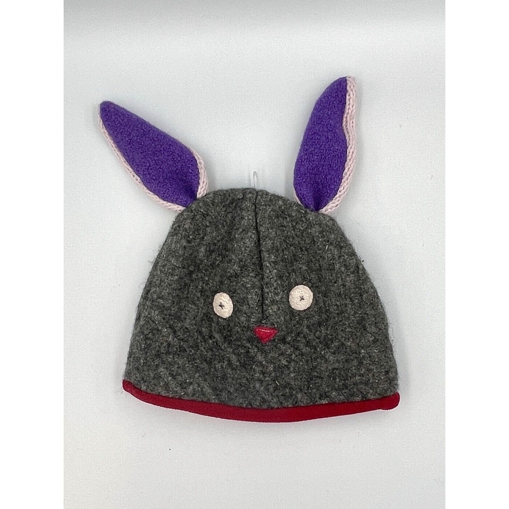 Kids Cate + Levi Bunny Hat Handmade One of a Kind - Picture 7 of 9